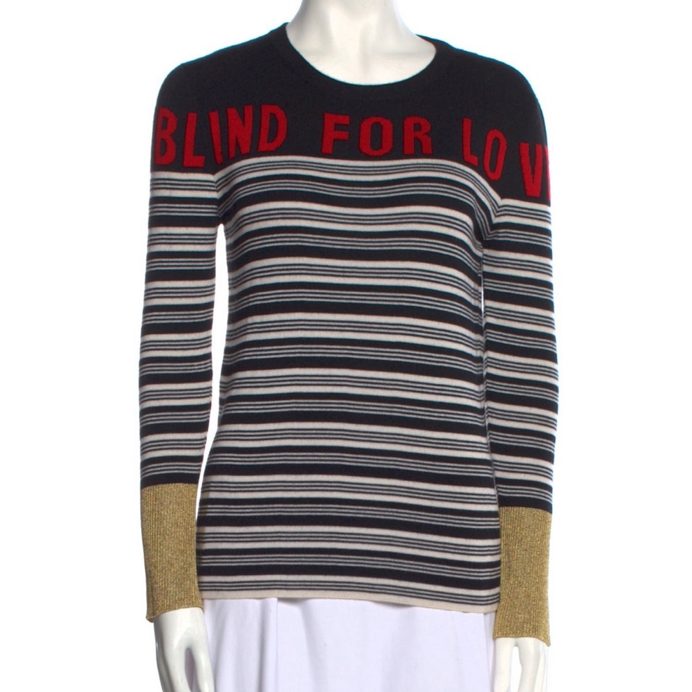 Gucci Blind for Love cashmere/silk sweater